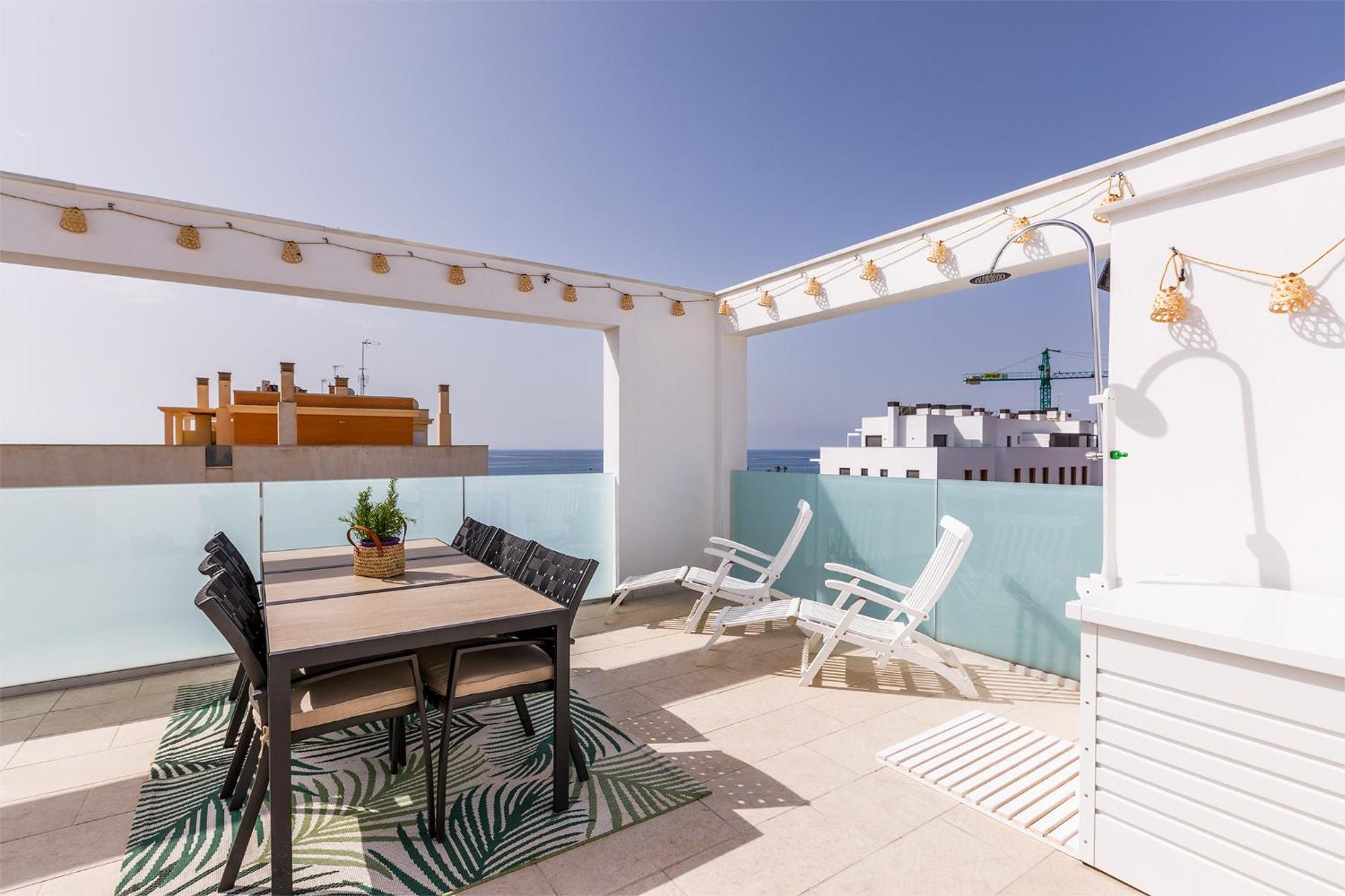 Apartamento A&N Atico Vista Al Mar Torre Del Mar Exterior foto