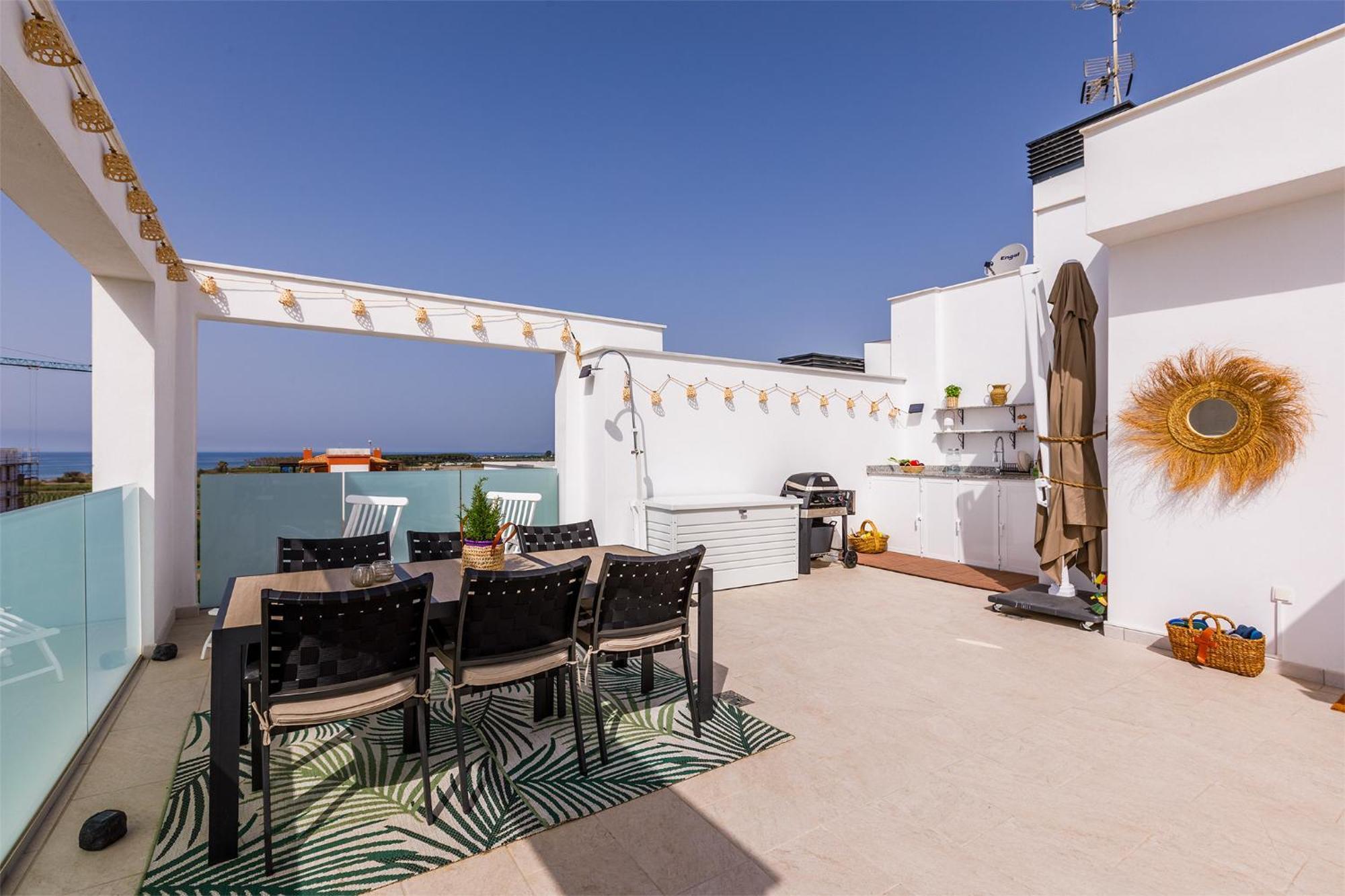 Apartamento A&N Atico Vista Al Mar Torre Del Mar Exterior foto
