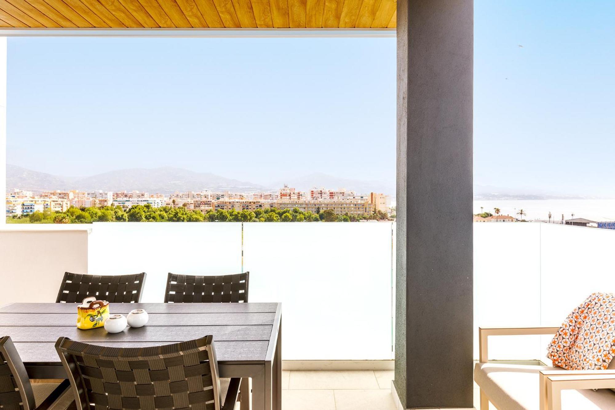 Apartamento A&N Atico Vista Al Mar Torre Del Mar Exterior foto